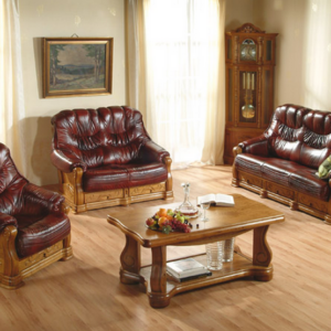 Pyka Kožená sedacia súprava KEVIN Prevedenie: Zostava 3R+2+1