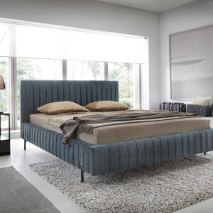 ArtElta Manželská posteľ PLISSA s výklopným roštom | 180 x 200 cm Farebné prevedenie PLISSA: Velvetmat 100