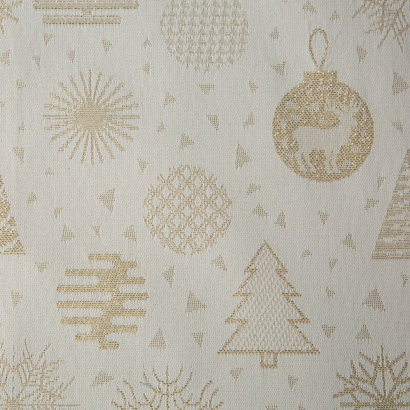 ArtFir Vianočný obrus FLASH 14 | krémová 135 x 180 cm – Obrázok 2