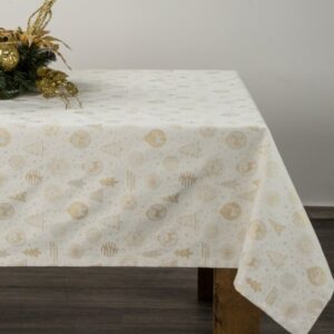 ArtFir Vianočný obrus FLASH 14 | krémová 135 x 180 cm