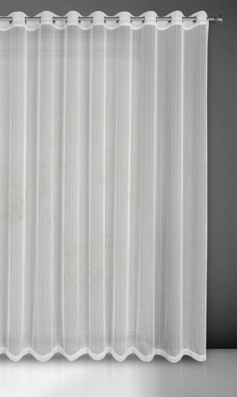 ArtFir Záclona NOELIA K | biela 300 x 250 cm – Obrázok 2