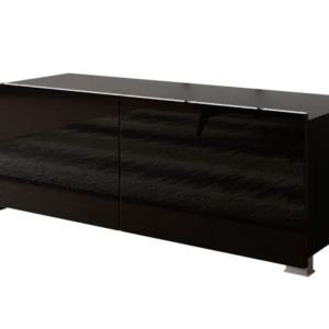 ArtGiB TV stolík 100 CALABRINI C-11 | čierna/čierny lesk