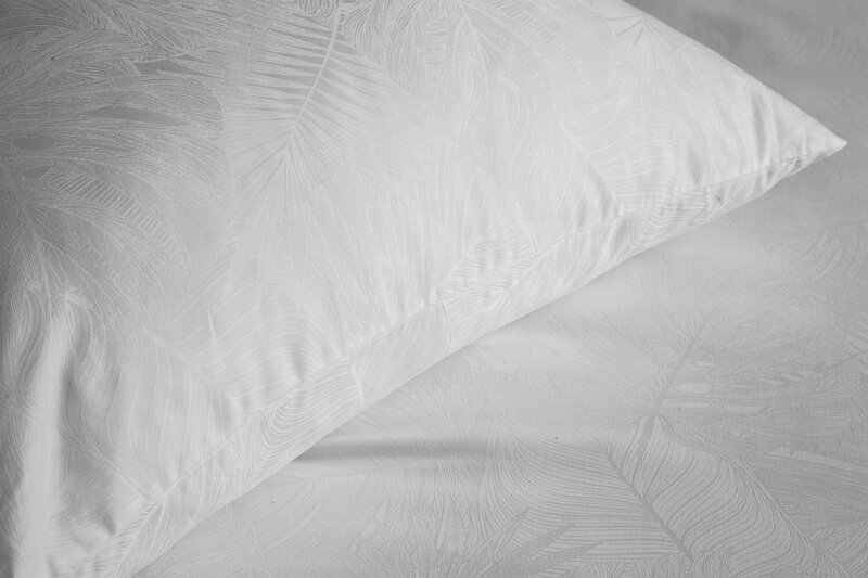 ArtFir Obliečky na dvojlôžko DAMASK 01 | biela 160 x 200 cm – Obrázok 4