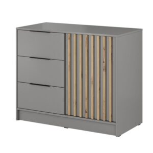 ArtPS Komoda KELLY 2D | sivá