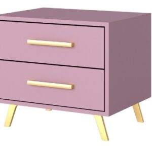 ArtStol Nočný stolík BALI | fialová