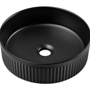 ArtCom Keramické umývadlo BEYOND 2 E-6565 | čierny mat 36 cm