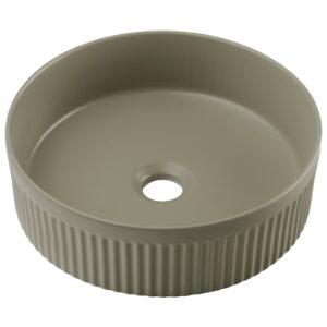 ArtCom Keramické umývadlo BEYOND 2 E-6565 | olivový mat 36 cm