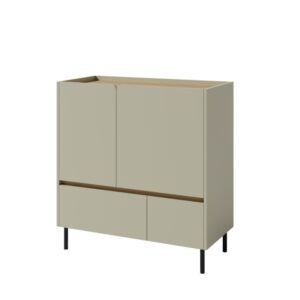 Meblar  Komoda LUCA LC09 | eukalyptus/dub baltic