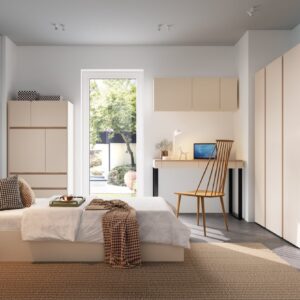 Meblar  Detská izba LUCA II | béžová/dub olejovaný