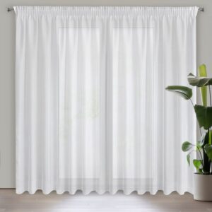 ArtFir Záclona REBECCA P | biela 350 x 250 cm