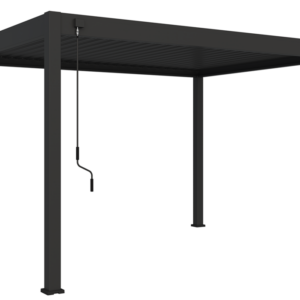 ArtRoja Bioklimatická hliníková pergola INTRO NEO voľne stojaca | antracit 3 x 4 m