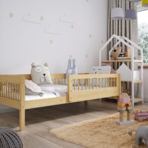 Elvisia Detská posteľ MADIA bez zásuvky | borovica 80 x 160 cm
