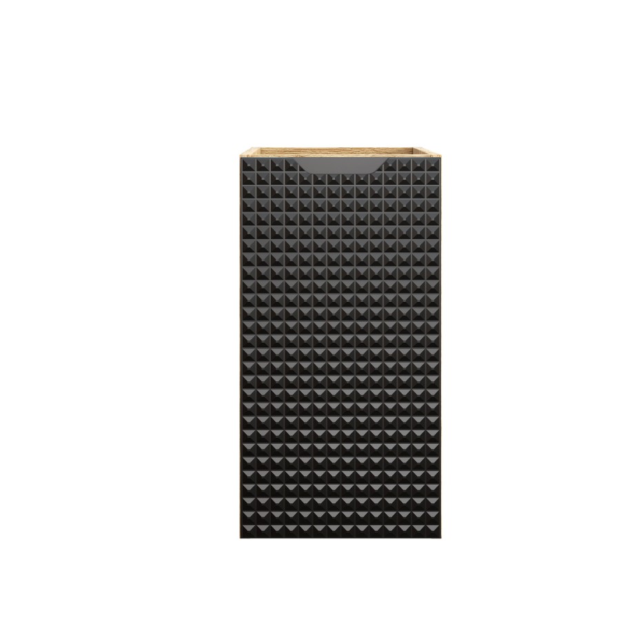 ArtCom Závesná skrinka do kúpeľne LUXOR Black 81-30-1D | 30 cm – Obrázok 4