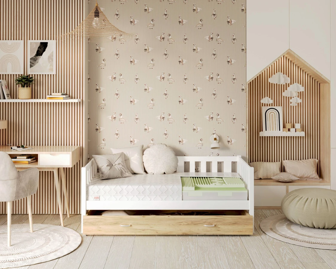 FDM Penový matrac ADRIANO MICROQUILT | 70 x 160 cm – Obrázok 2