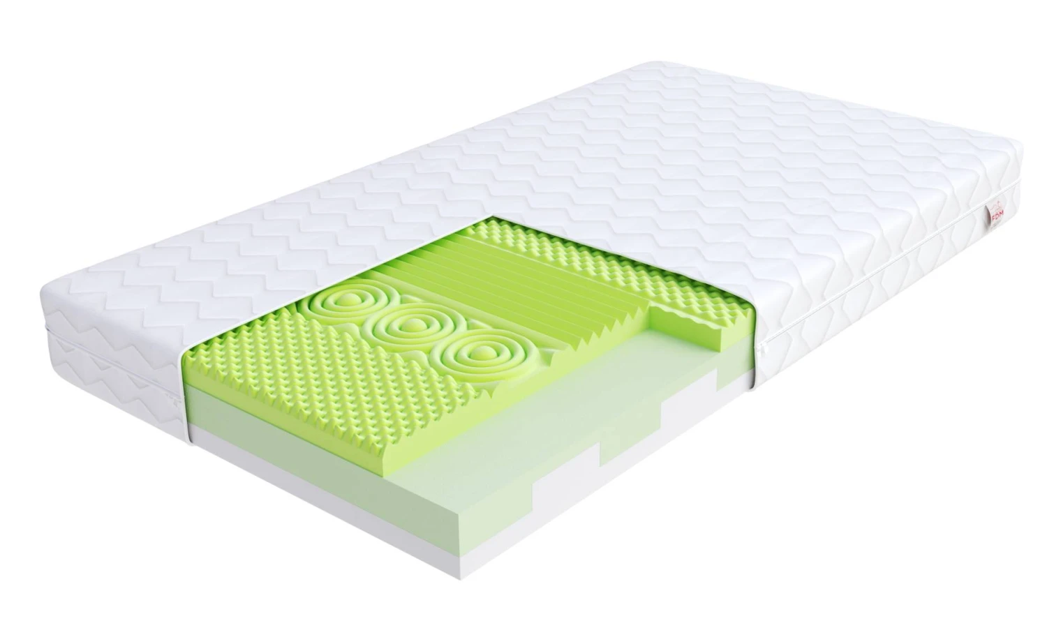 FDM Penový matrac ADRIANO MICROQUILT | 70 x 160 cm