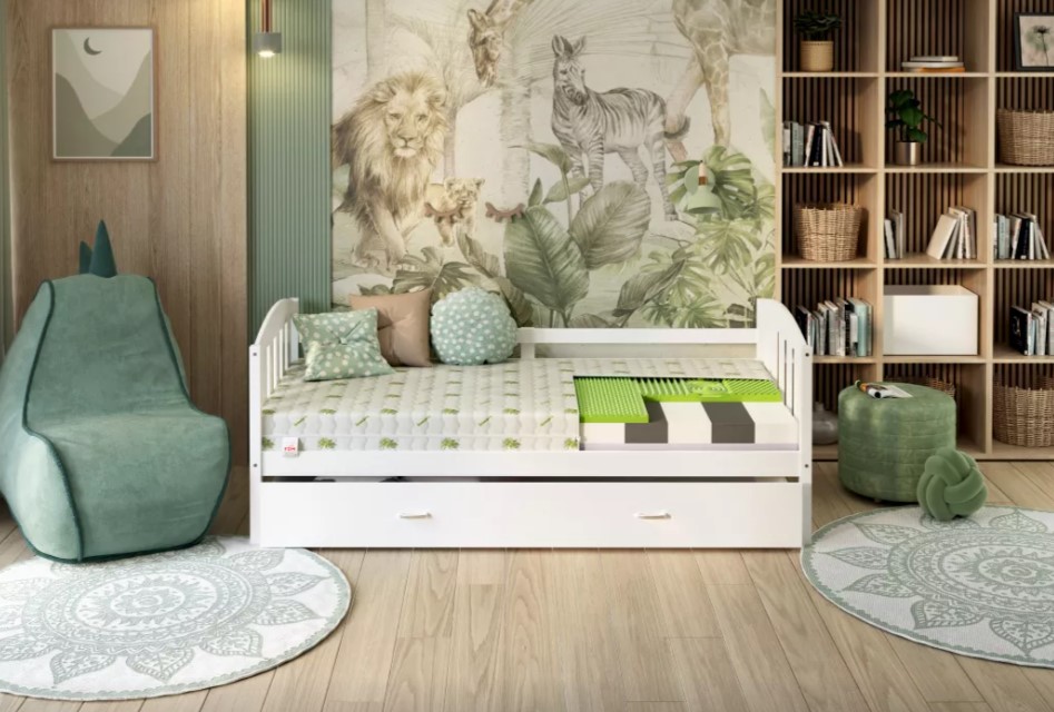 FDM Penový matrac ADRIANO Aloevera | 90 x 160 cm – Obrázok 2