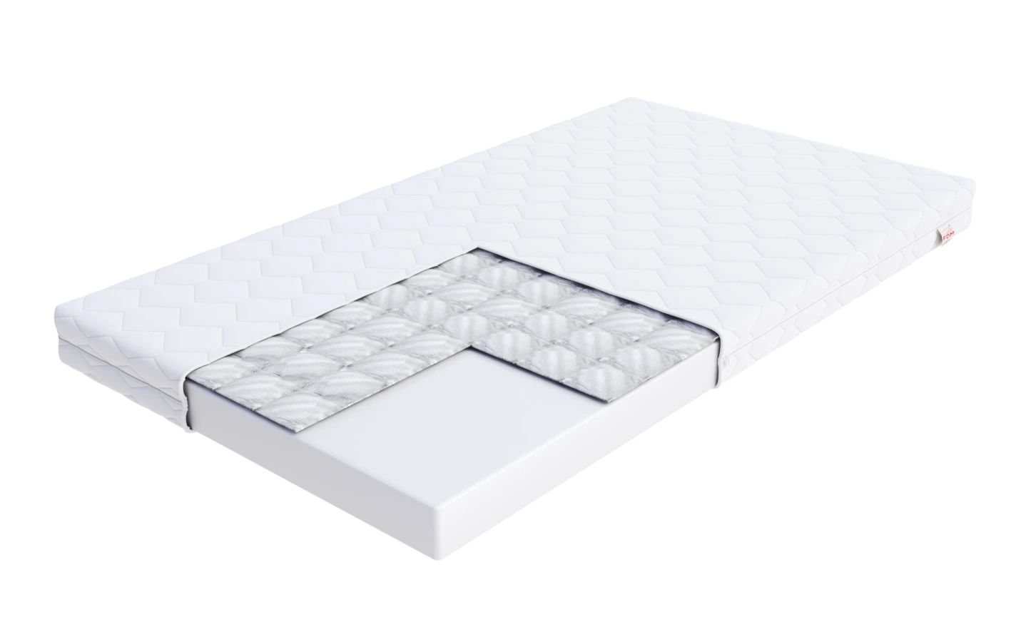 FDM Penový matrac BABY CARE Mikroquilt | 70 x 120 cm – Obrázok 2