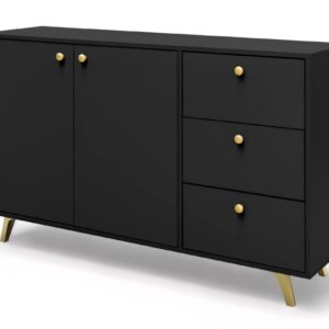 ArtStol Komoda SIENA 2D3S | čierna