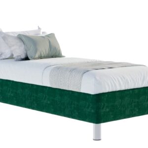 FDM Hotelová posteľ HARMONY | zelená 90 x 200 cm