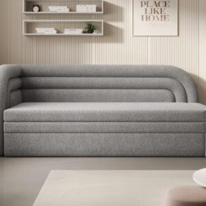 ArtElta Rozkladacia pohovka FABILLO | ľavá Farba: Royal 04 / svetlosivá