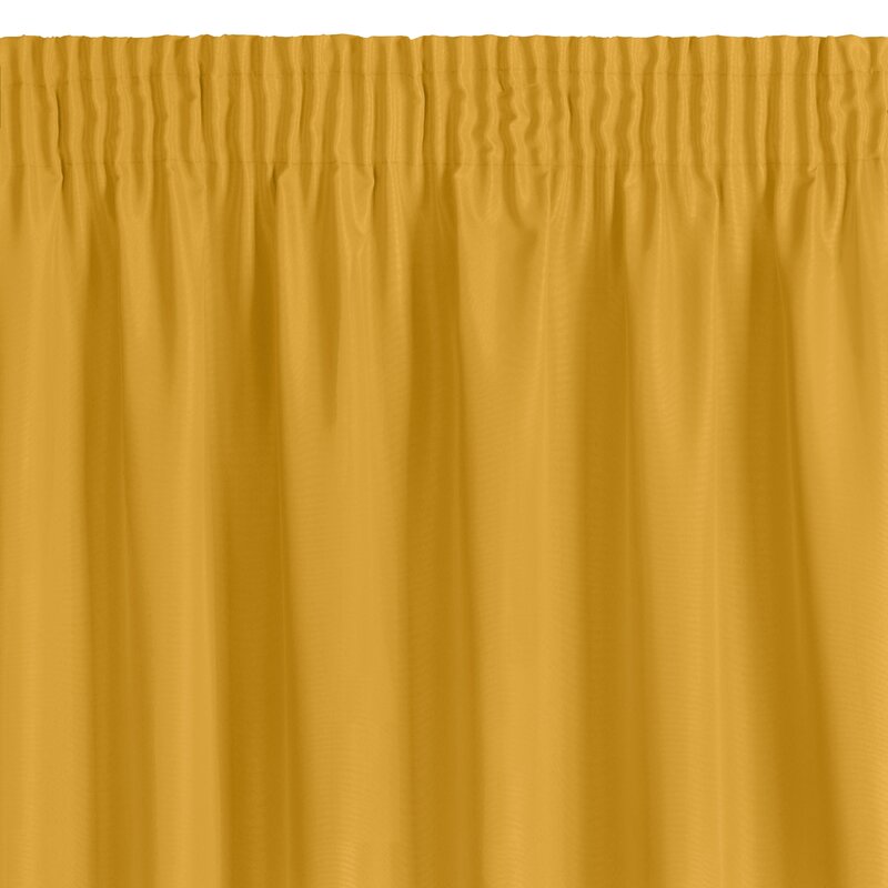 ArtFir Záves RITA P | horčicová 140 x 270 cm – Obrázok 3