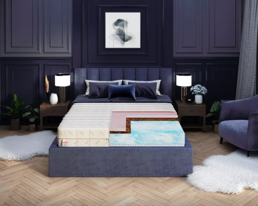 FDM Penový matrac ERGO Bamboo | 140 x 200 cm – Obrázok 5