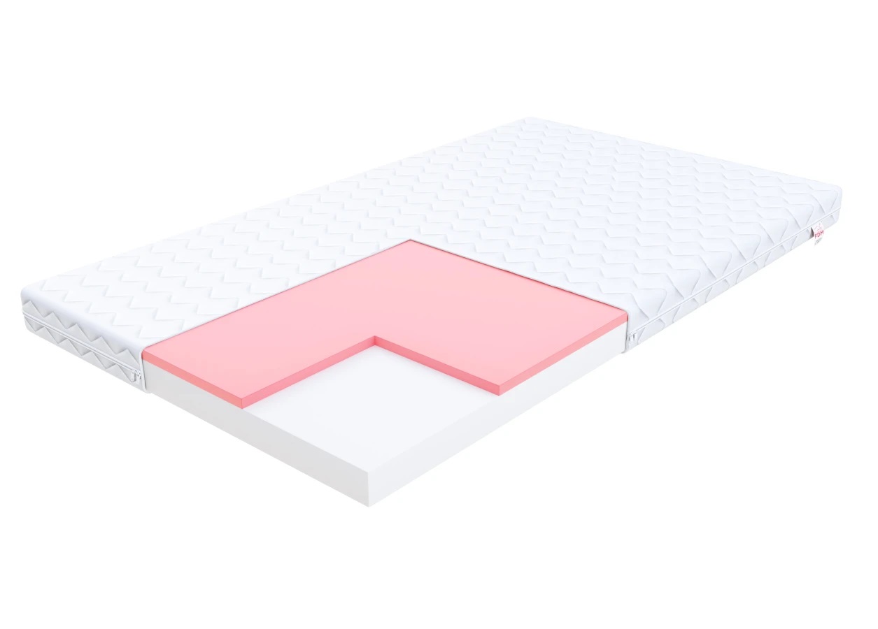 FDM Penový matrac LUGO Microquilt | 90 x 160 cm
