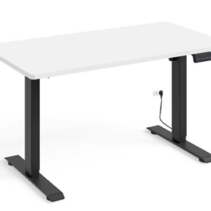 ARTBm Písací stôl BIMOTION | biela 140 x 70 cm Farba: Čierne nohy