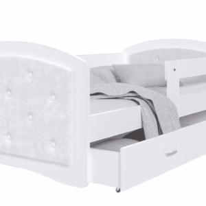 ArtAJ Detská posteľ MAGGIE G | 80 x 160 cm Farba: Biela / biela