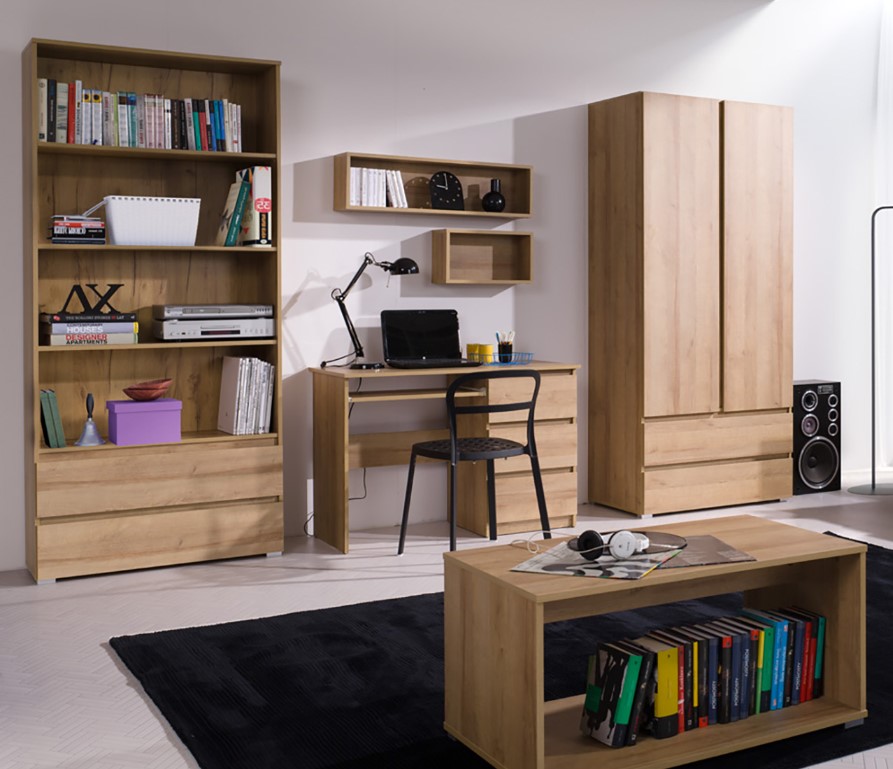 ArtMadex Šatníková skriňa COSMO C02 | dub riviera – Obrázok 6