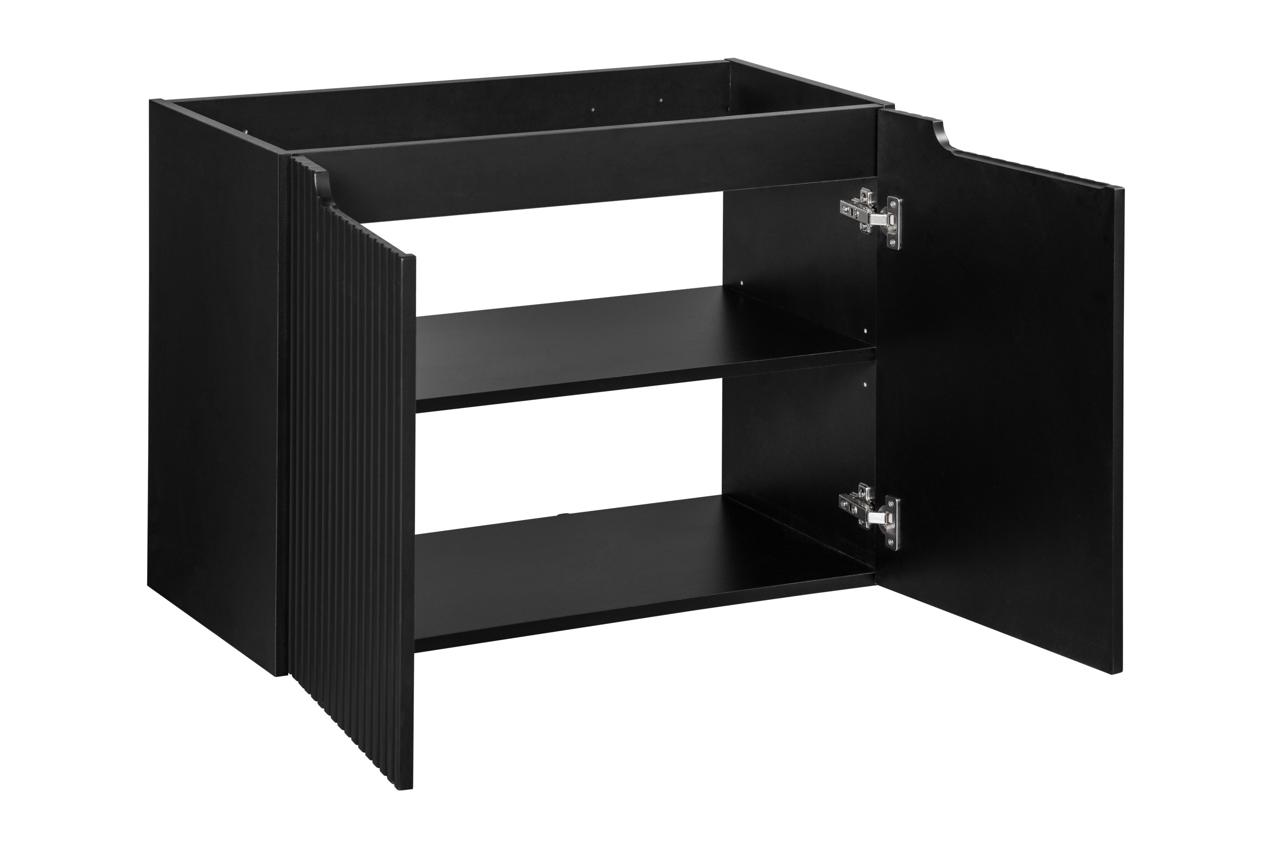ArtCom Kúpeľňová skrinka s umývadlom a doskou NOVA Black DU80/4 | 80 cm – Obrázok 8