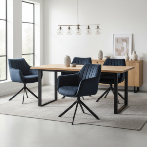 Signal Stolička AZALIA VELVET | čierna