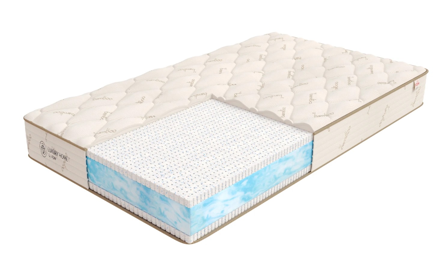 FDM Penový matrac MARETTO Bamboo lux | 90 x 200 cm