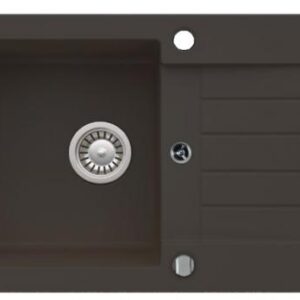 Alveus Granitový drez NIRO 130 | čierna