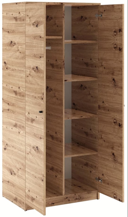 ArtAdrk Šatníková skriňa EVI 09 – Obrázok 5
