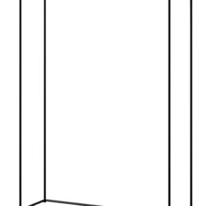 ArtAdrk Príručný stolík SILI | čierne nohy Farba: dub sonoma