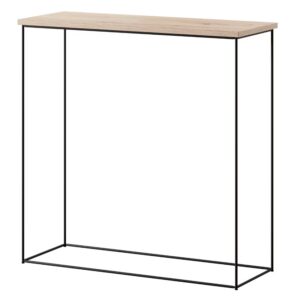 ArtAdrk Príručný stolík MILAN | čierne nohy Farba: Dub artisan