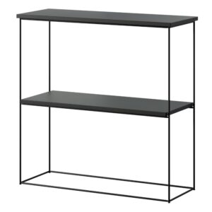 ArtAdrk Príručný stolík TONI | čierne nohy Farba: Čierna