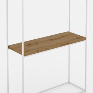 ArtAdrk Príručný stolík VELO | biele nohy Farba: Dub artisan