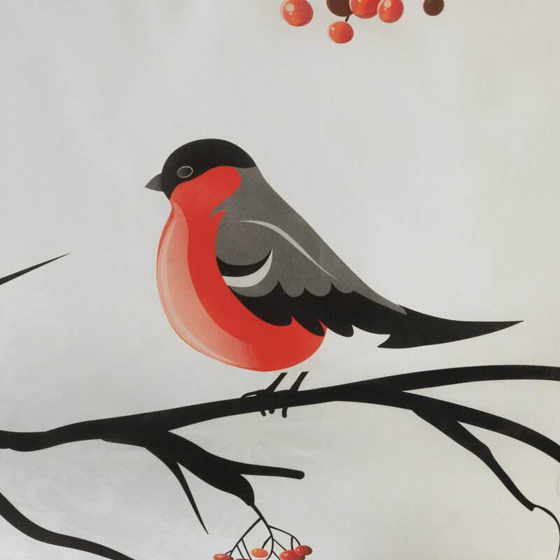 ArtFir Vianočné obliečky na dvojlôžko BERRY 01 | biela 220 x 200 cm – Obrázok 4