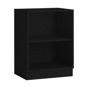 ArtExt Kuchynská skrinka spodná AVELLINO | D15 s cargo košom Farba korpusu: Čierna