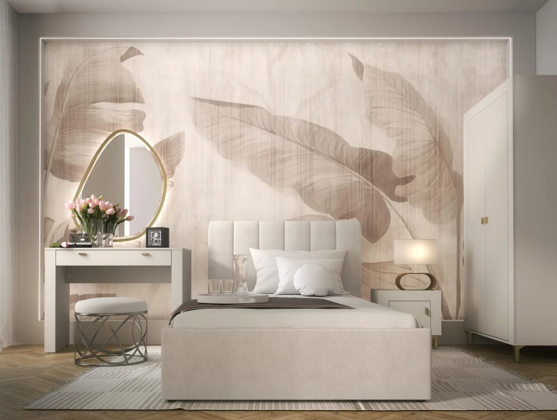 Dolmar Manželská posteľ MORASS MO12 | béžová 160 x 200 cm – Obrázok 4