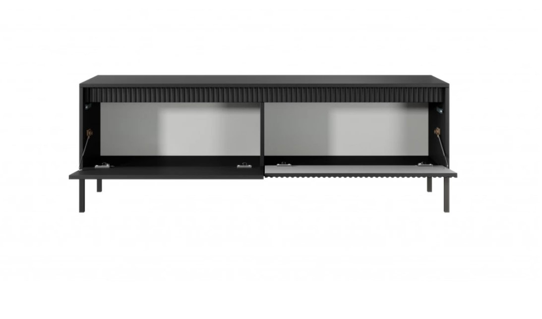ArtLas TV stolík SPIRIT 153 2D | čierna – Obrázok 3