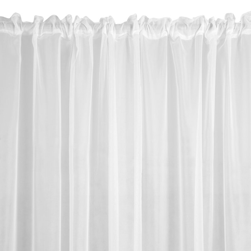 ArtFir Záclona LUCY P | biela 300 x 270 cm – Obrázok 3