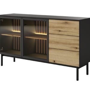 ArtLas Komoda TONG 150 2D3S | s LED osvetlením