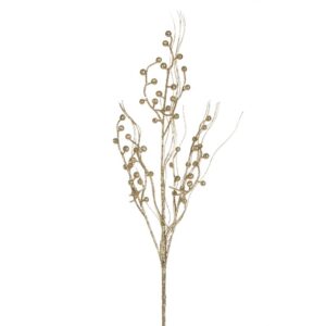 ArtFir Vianočná vetvička 77 | šampaň 50 x 20 cm