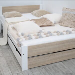 Elvisia Posteľ LEA s matracom a roštom | 120 x 200 cm Farba: dub sonoma