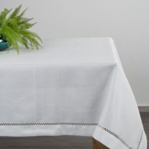 ArtFir Obrus EMILY | biela 140 x 180 cm