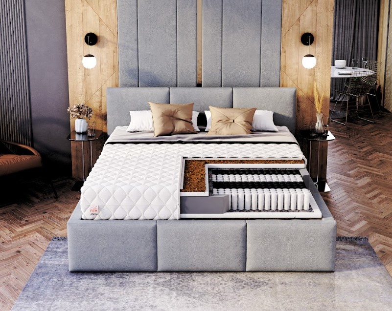 FDM Taštičkový matrac MERANO Premium Jersey | 100 x 200 cm – Obrázok 3