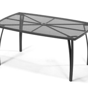 Elvisia Záhradný kovový stôl DIXON | 90 x 150 cm